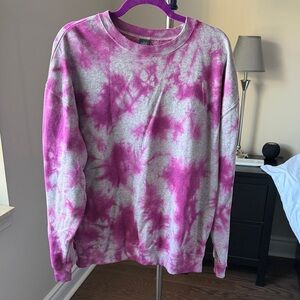 Wild Fable Pink Tie-Dye Top